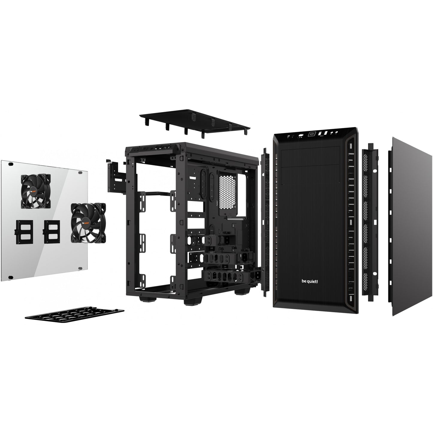 Midi be quiet! PURE BASE 600 Black Window