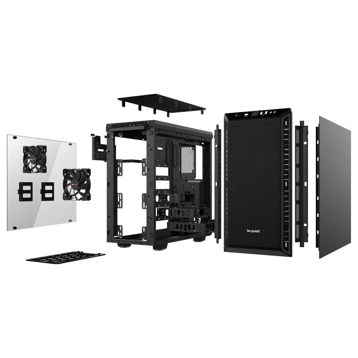 Midi be quiet! PURE BASE 600 Black Window