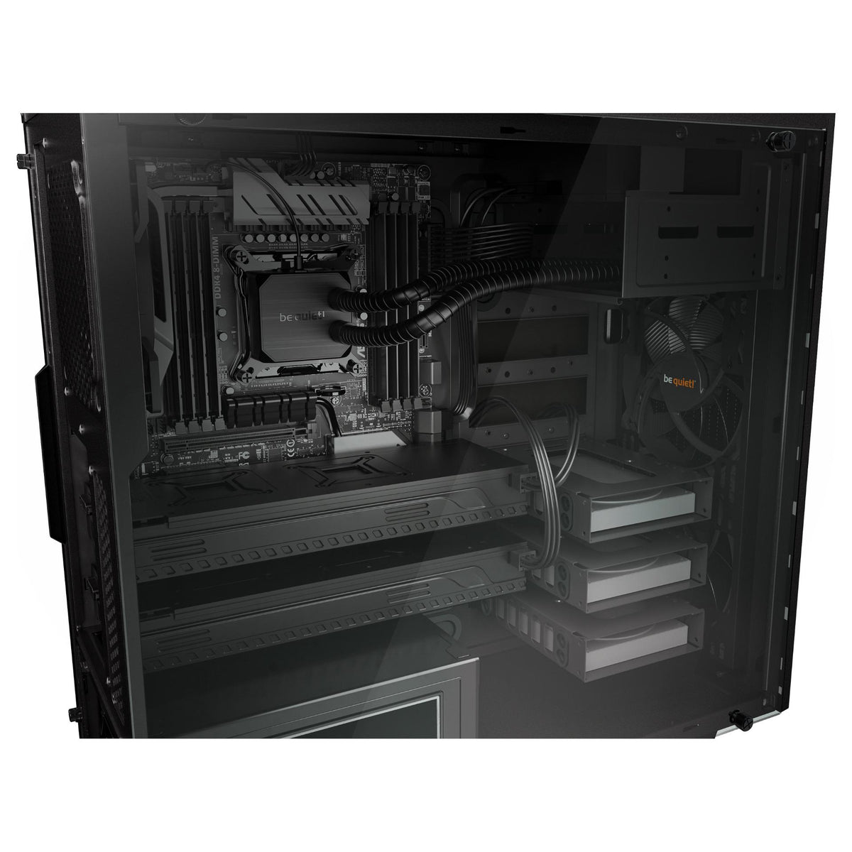 Midi be quiet! PURE BASE 600 Black Window