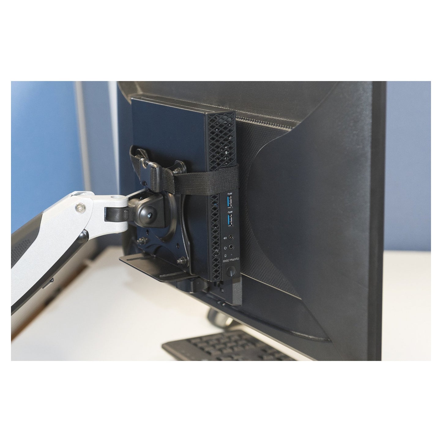 DIGITUS Multifunktioneller Mini Desktop PC Halter