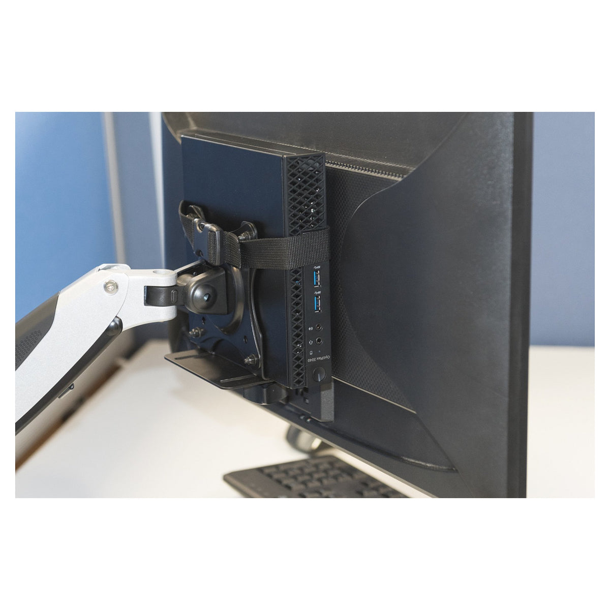 DIGITUS Multifunktioneller Mini Desktop PC Halter
