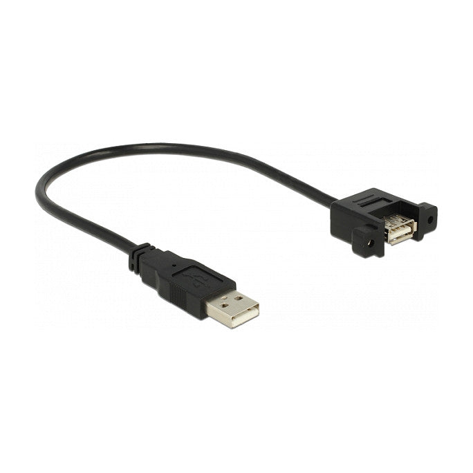 85462 0.25m USB A USB A Männlich Weiblich Schwarz USB Kabel