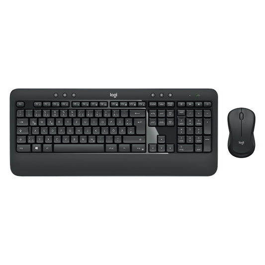 Logitech MK540 Advanced Wireless Combo Black QWERTZ DE