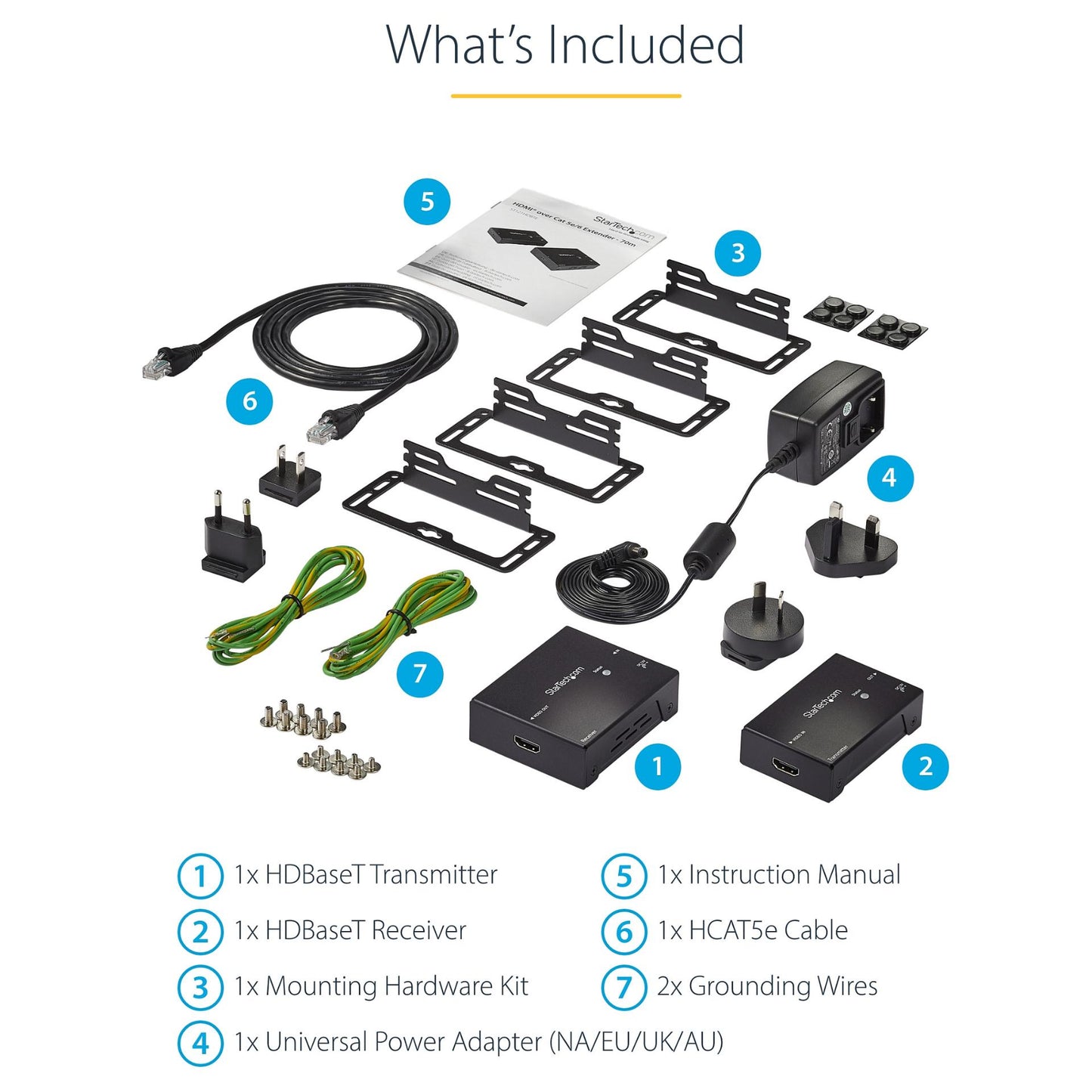HDMI EXTENDER UEBER CAT5E/CAT6