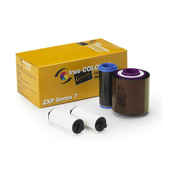 ZEBRA Farbband TrueColor f.ZXP Ser.7 cyan,magenta,gelb,schwarz,overlay