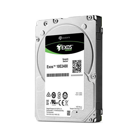 2,5" SEAGATE EXOS 10E2400 600GB HDD 512N 10000rpm 128MB cache SAS 12Gb/s 6,4cm 2,5Zoll BLK