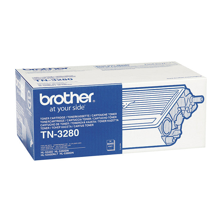 Brother Toner TN-3280 Schwarz bis zu 8.000 Seiten nach ISO 19752