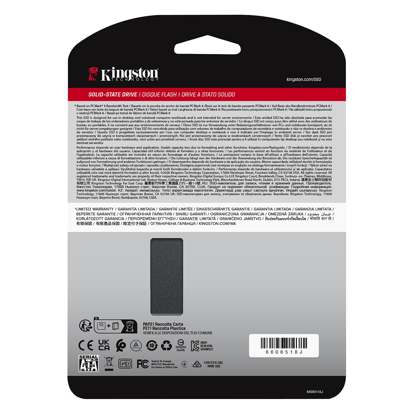 2.5" 960GB Kingston SSDNow A400
