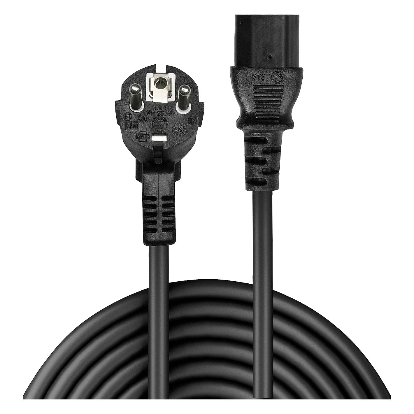 KAB Lindy Spannungsversorgungs-Verlängerungskabel - IEC 320 EN 60320 C19 15A - IEC 320 EN 60320 C20 15A