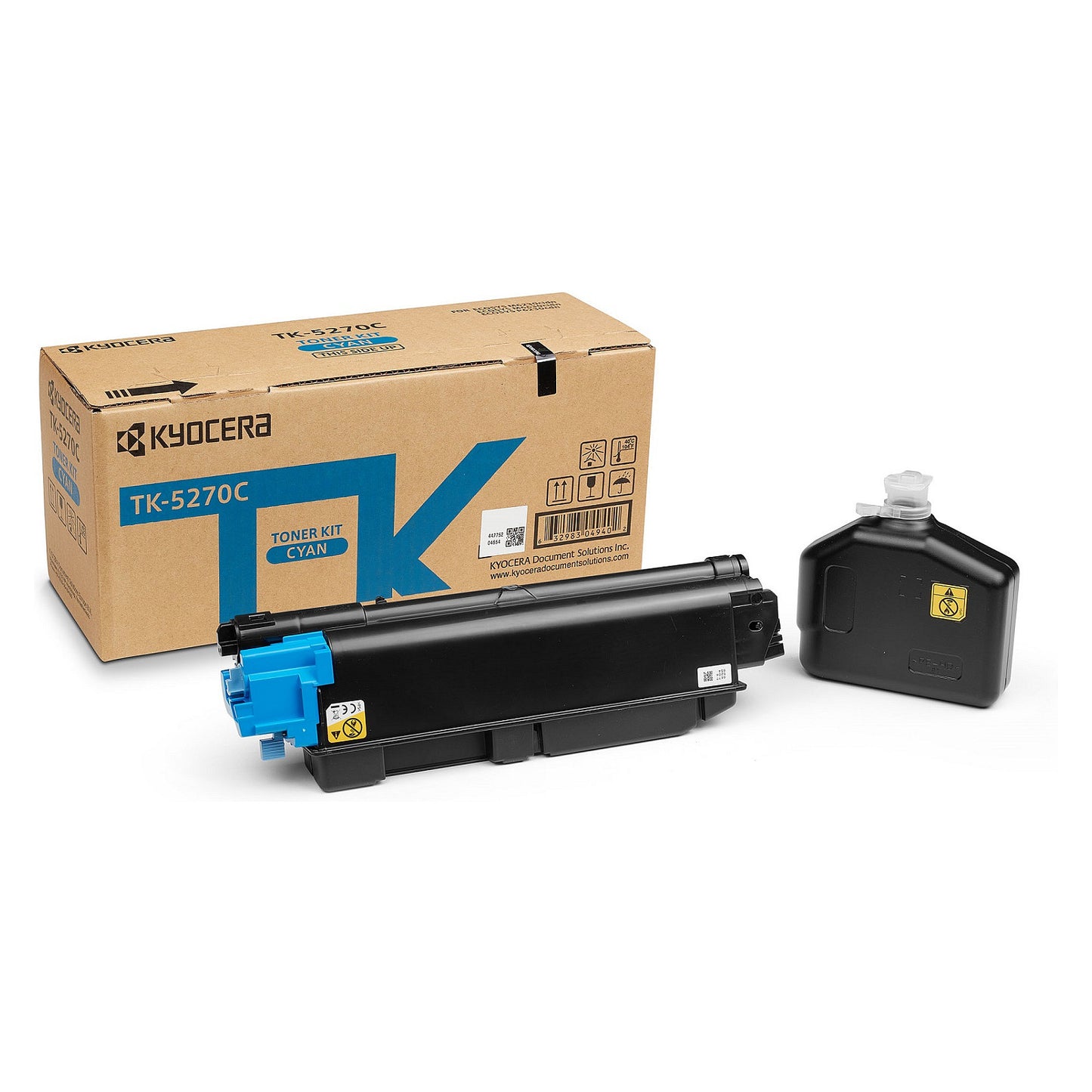 Kyocera Toner TK-5270C Cyan bis zu 6.000 Seiten gem. ISO/IEC 19798