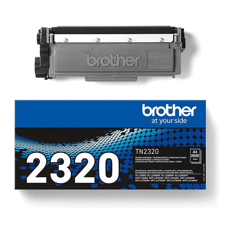 Brother Toner TN-2320 Schwarz bis zu 2.600 Seiten nach ISO/IEC 19752
