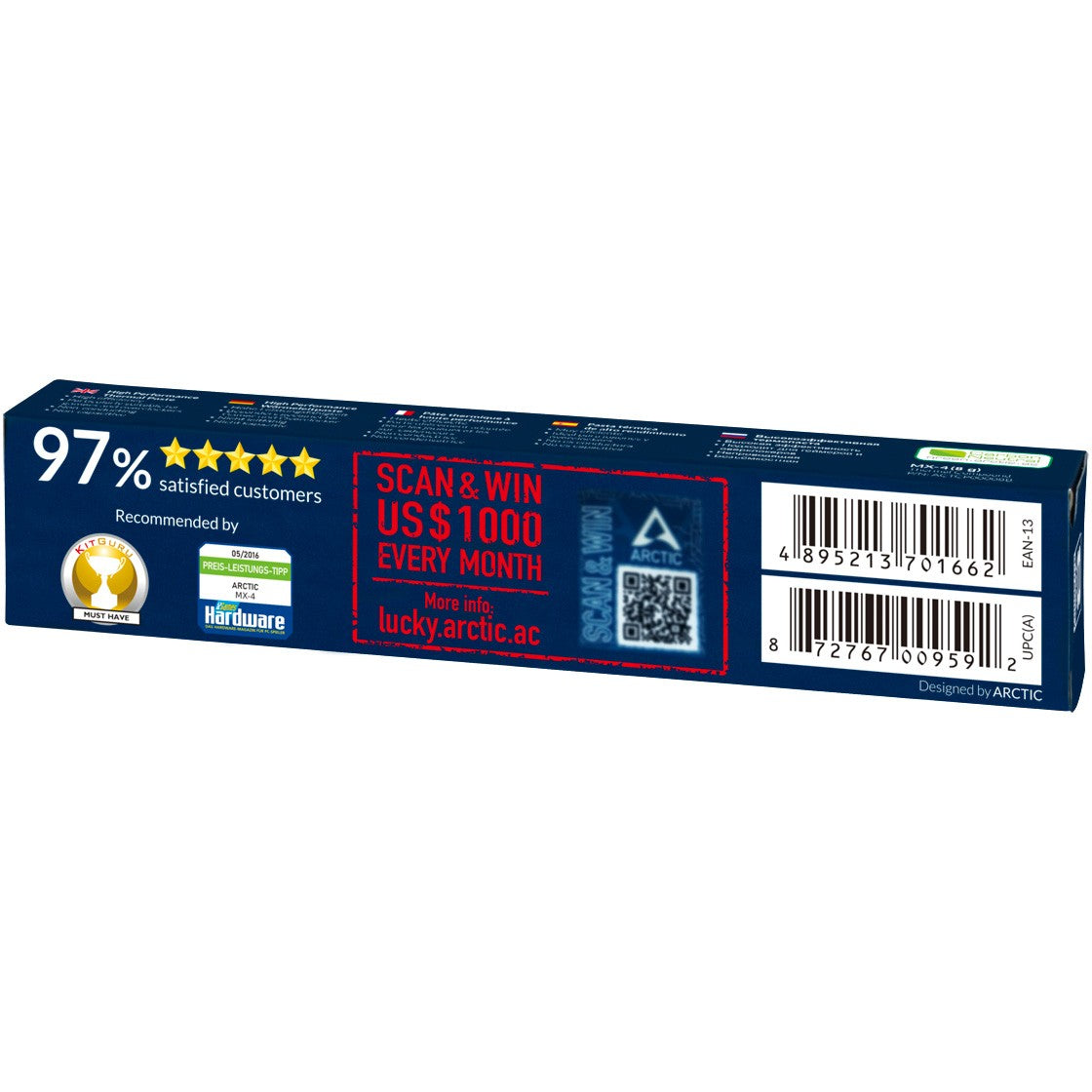 K Cooler Zubehör Wärmeleitpaste Arctic MX-4 8g