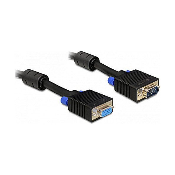 Delock VGA-Kabel - HD-15 (M) - HD-15 (W) - 2 m