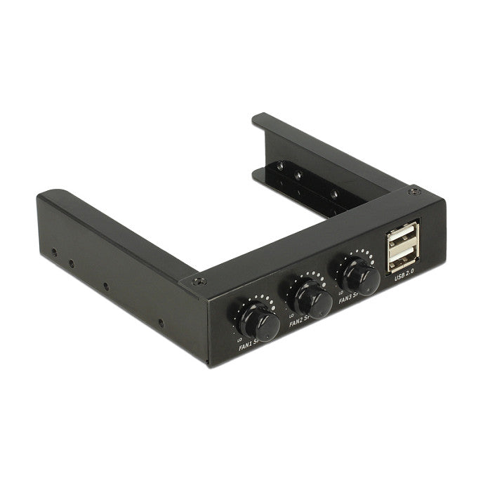 Front Panel 3.5" 2 x USB 2.0 und Lüftersteuerung