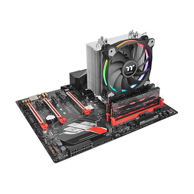 K Cooler Multi Thermaltake Riing Silent 12 RGB Sync Edition | FMx.AMx.115x. 2066. 2011 TDP 150W