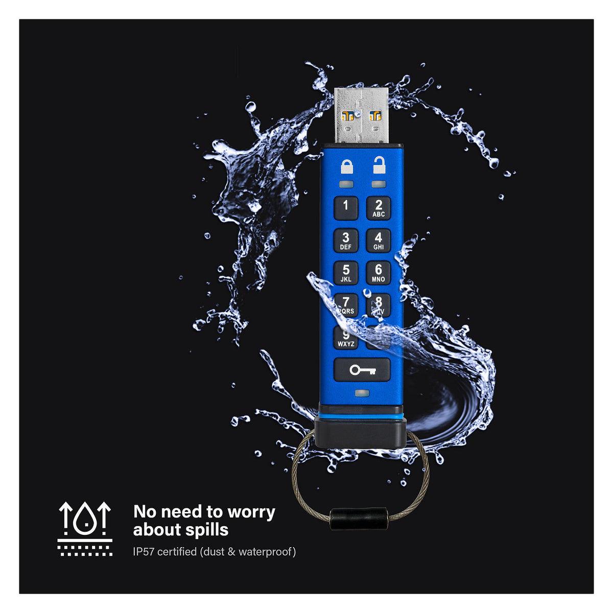 USB3 iStorage datAshur Pro - USB-Flash-Laufwerk - verschlüsselt