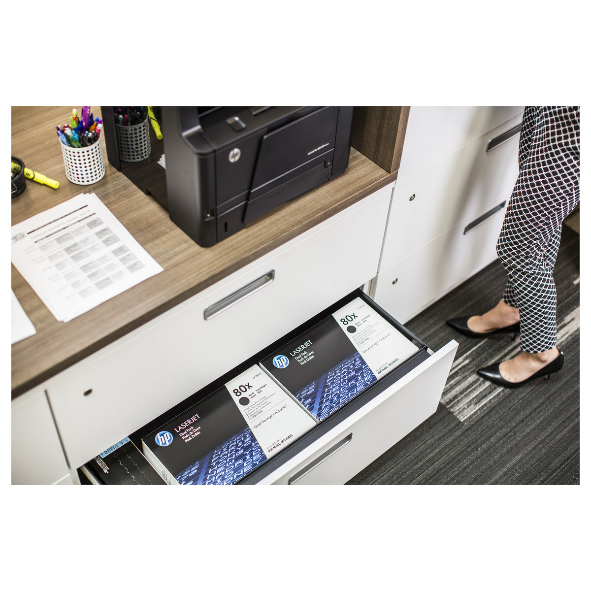 HP Toner 80X CF280X Schwarz Hohe Kapazität