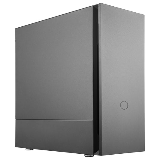 CoolerMaster Midi Silencio S600 (B) USB 3.2/Steel side