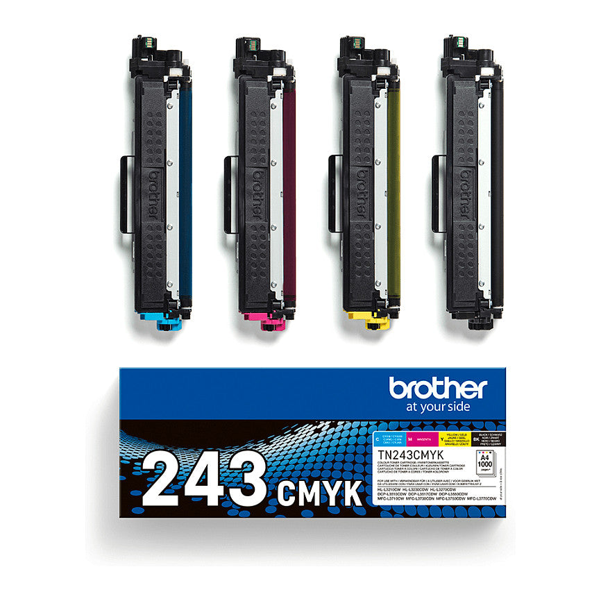Brother Toner TN-243CMYK Value Pack (BK/C/M/Y)
