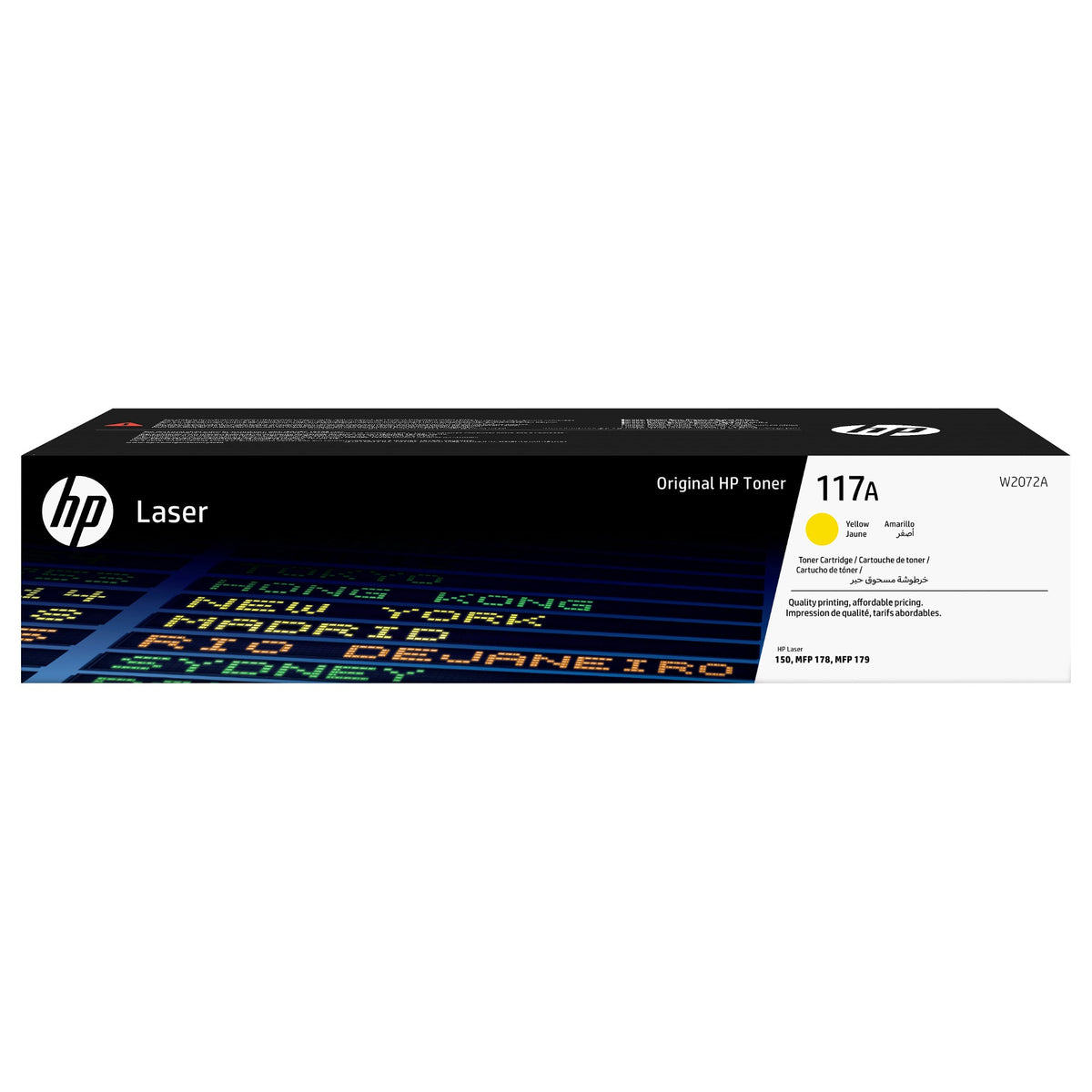 HP Toner 117A W2072A Gelb