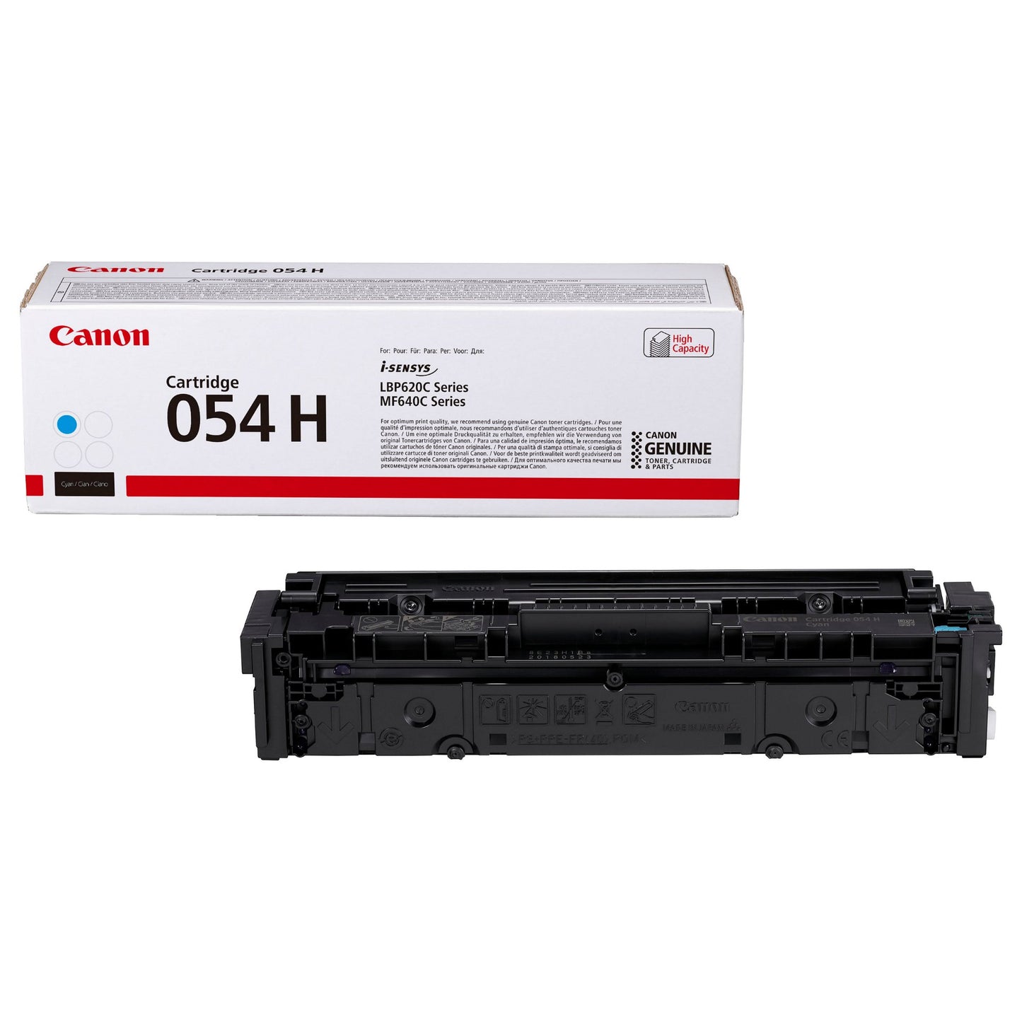 Canon 054 H - mit hoher Kapazität - Cyan - Original - Tonerpatrone