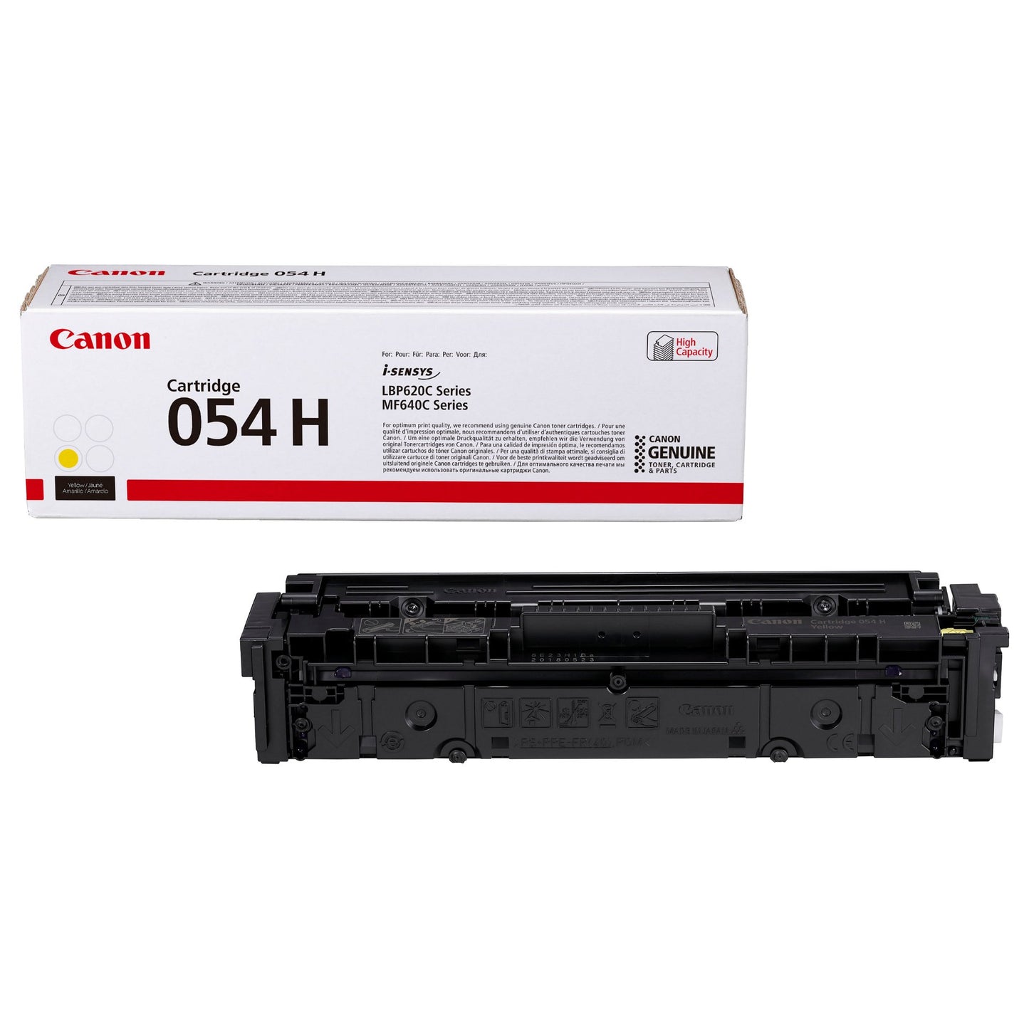 Canon 054 H - mit hoher Kapazität - Gelb - Original - Tonerpatrone