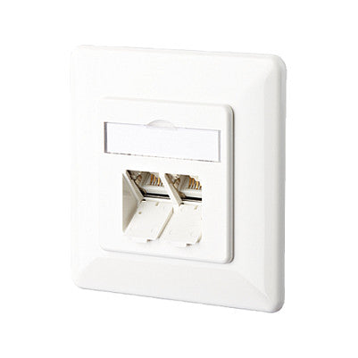 METZ CONNECT 1307381002-I - RJ-45 - Weiß - ISO/IEC 11801 Ed.2.2:2011-06 - DIN EN 50173-1:2011-09 - 80,5 mm - 39,5 mm - 80,5 mm