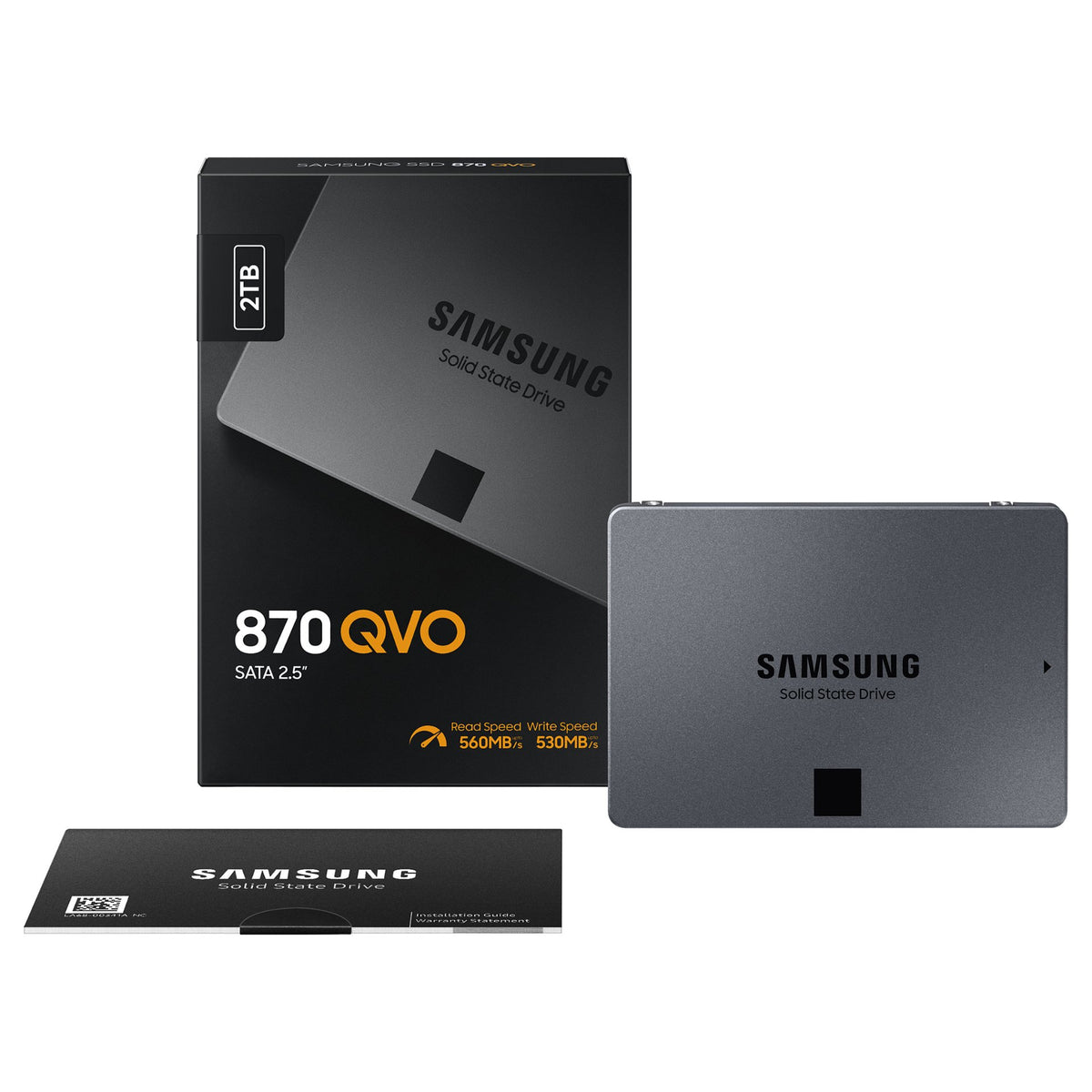 2.5" 2TB Samsung 870 QVO retail