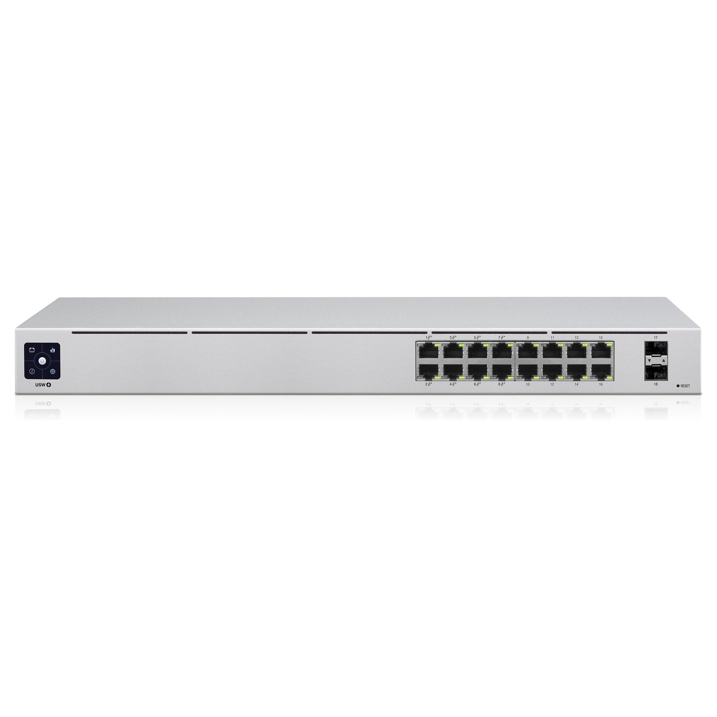 16+2P Ubiquiti UniFi USW-16-PoE 42W PoE+ M RM