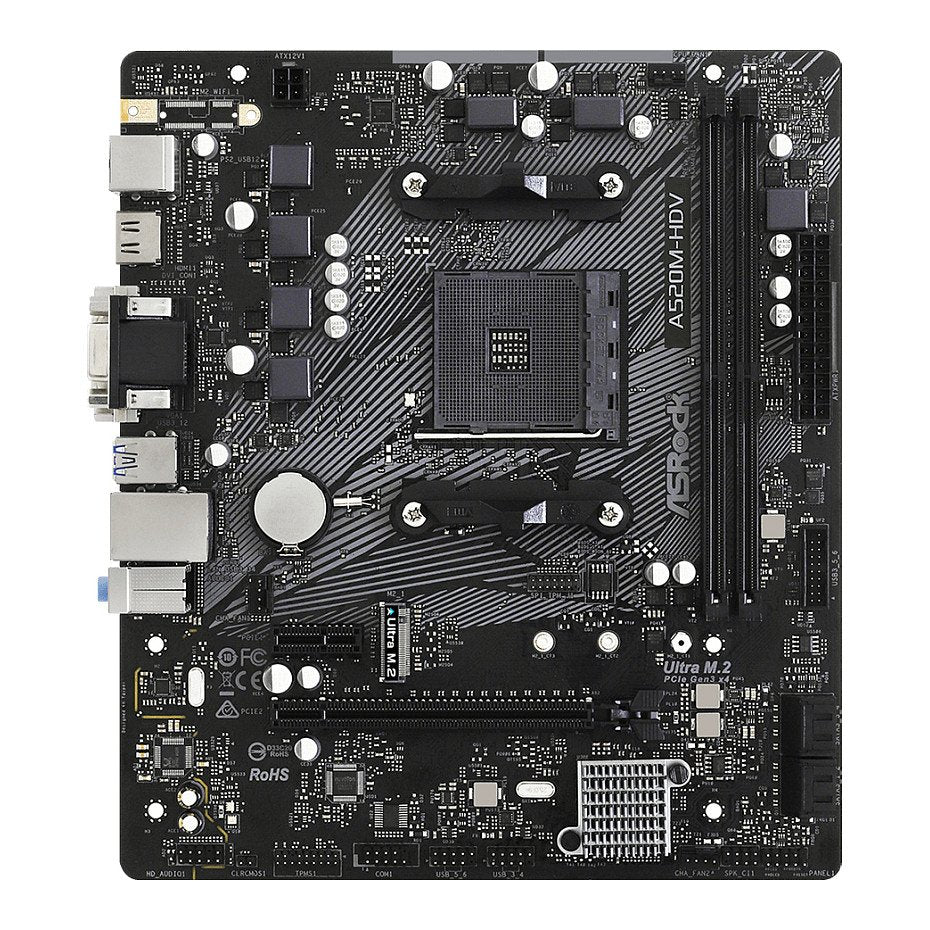AM4 ASRock A520M-HDV mATX