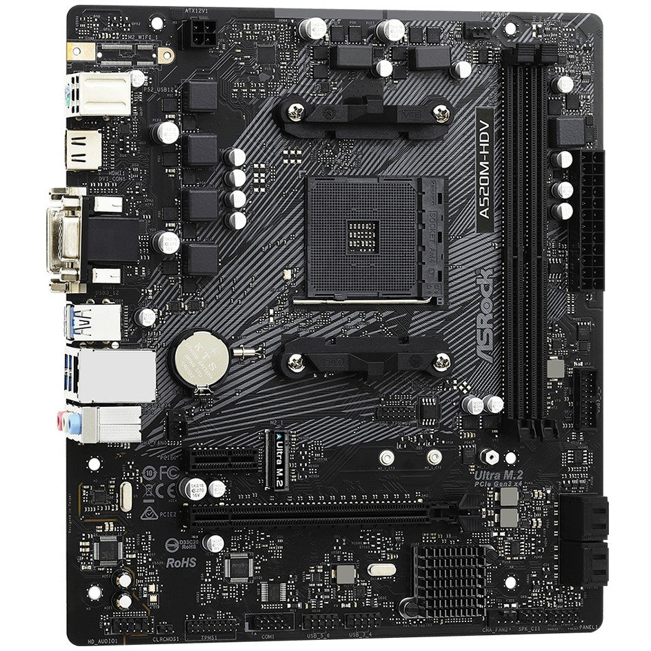 AM4 ASRock A520M-HDV mATX