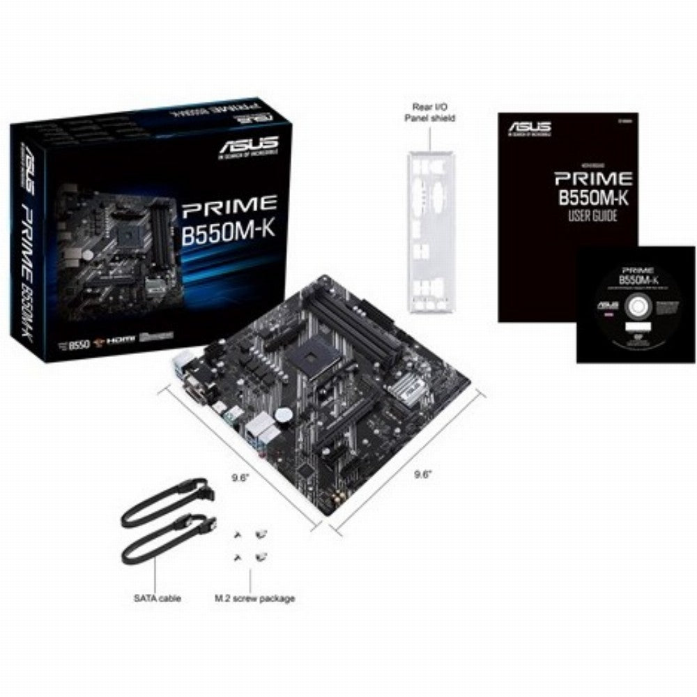 MB ASUS PRIME B550M-K (AMD.AM4.DDR4.mATX)