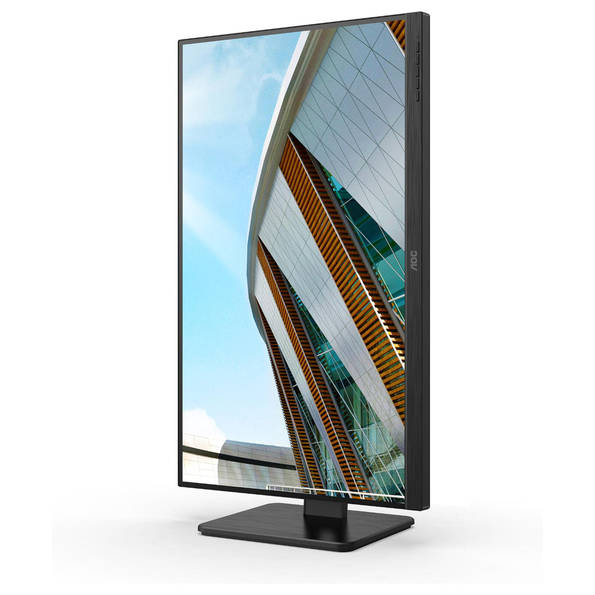 68,6cm/27" (1920 x 1080) AOC 27P2Q Full HD 4ms IPS HDMI VGA DVI DP USB 16:9 Black