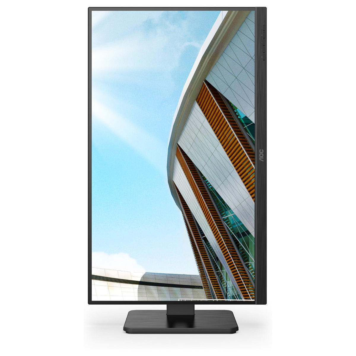 68,6cm/27" (1920 x 1080) AOC 27P2Q Full HD 4ms IPS HDMI VGA DVI DP USB 16:9 Black