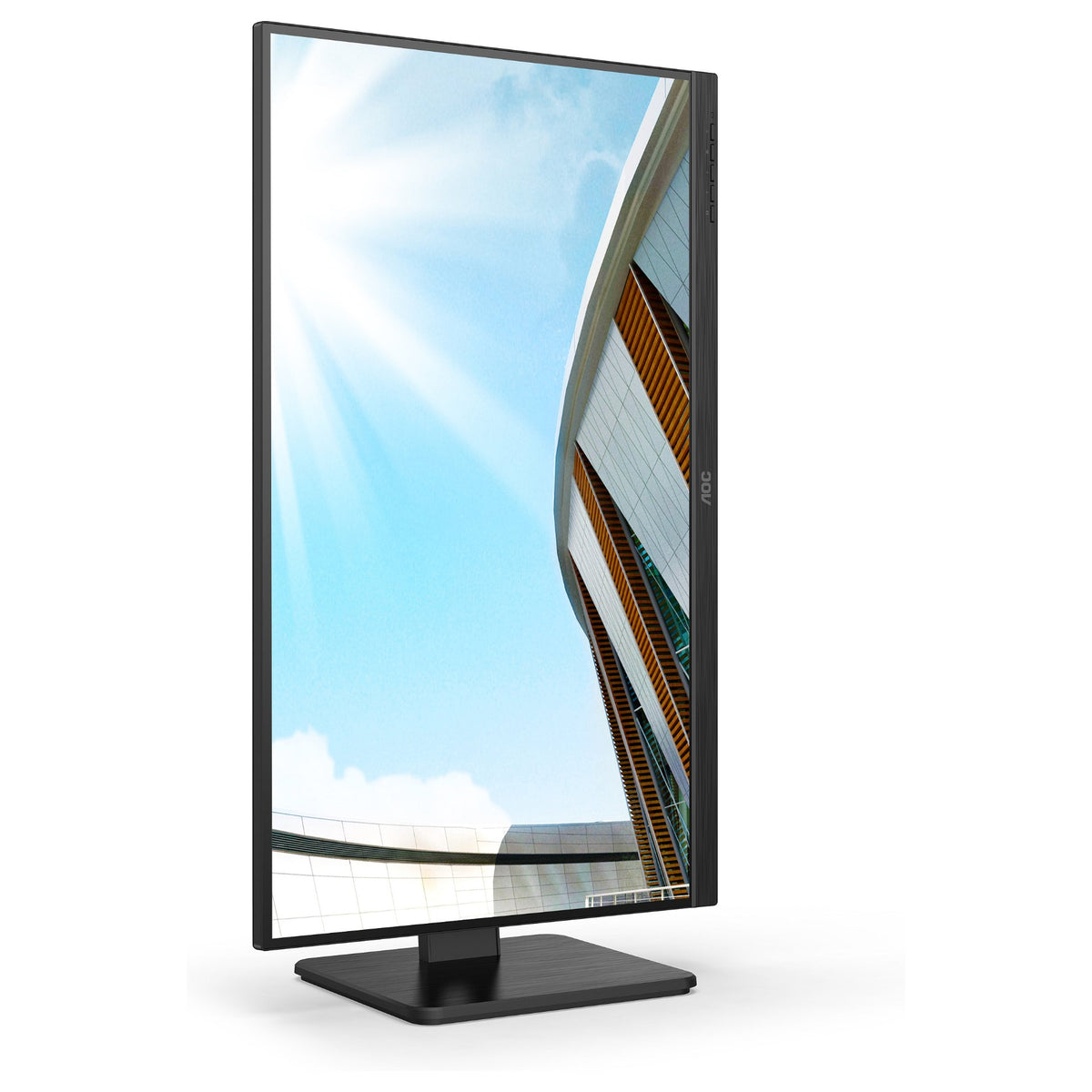68,6cm/27" (1920 x 1080) AOC 27P2Q Full HD 4ms IPS HDMI VGA DVI DP USB 16:9 Black