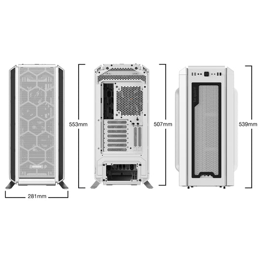 Midi be quiet! SILENT BASE 802 Window white