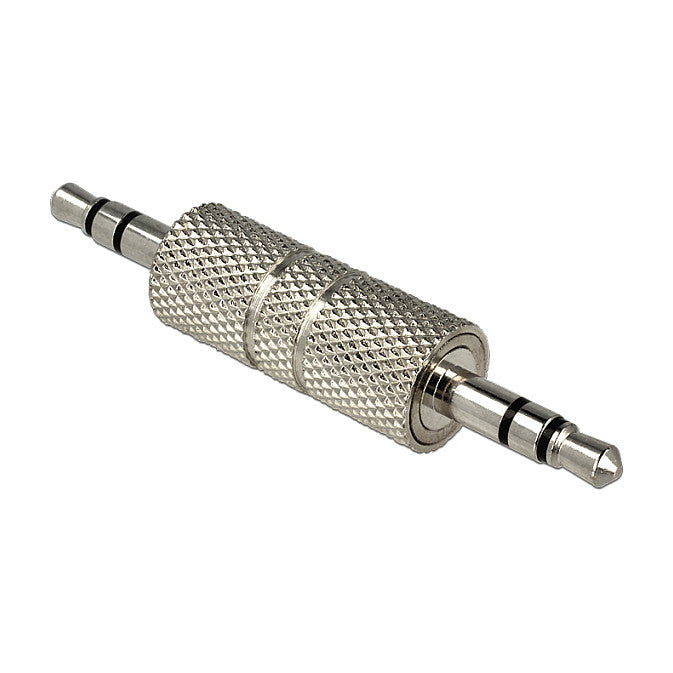 DELOCK Adapter Audio Klinke 3.5mm Stecker > 3.5mm 3 Pin Stecker