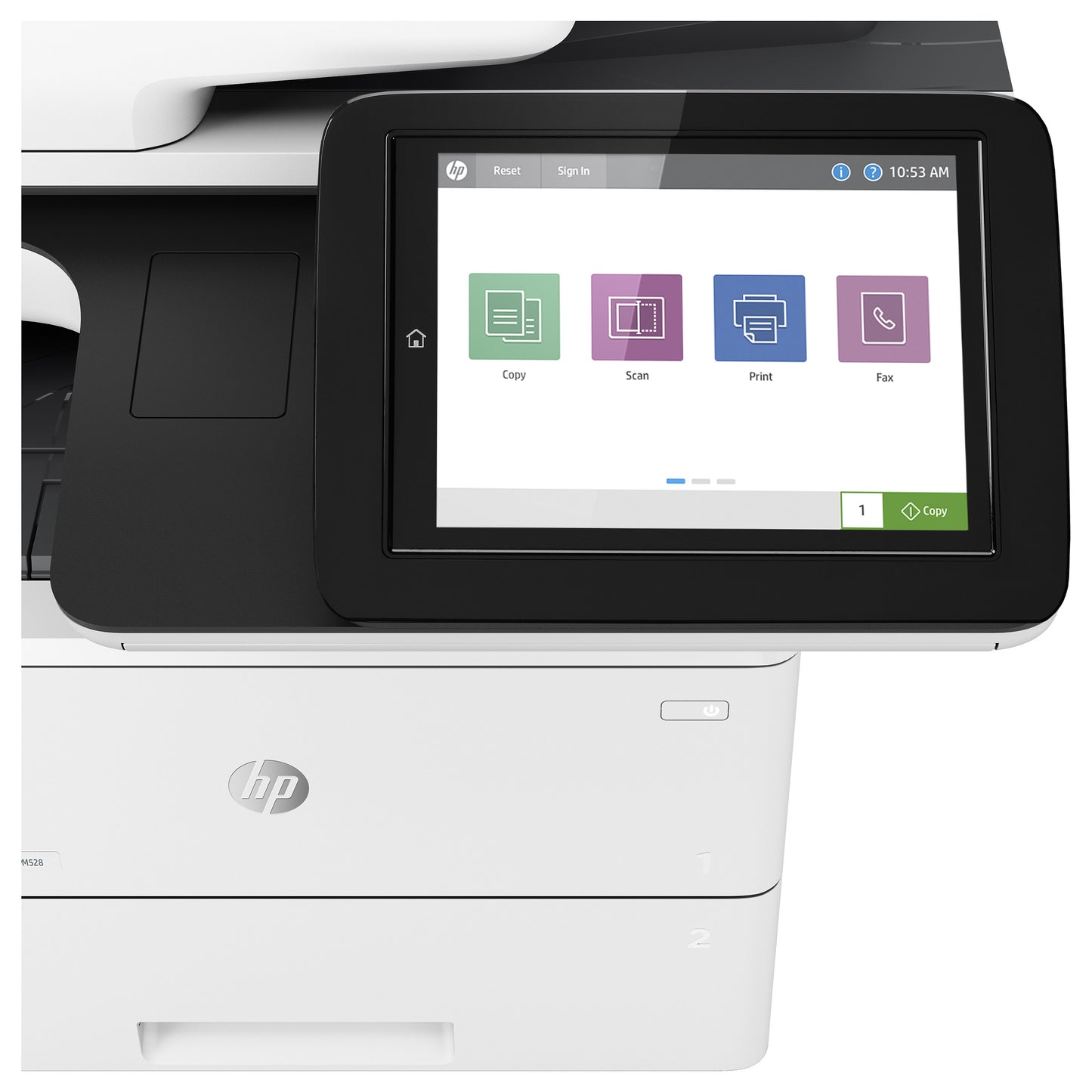 L HP LaserJet Enterprise MFP M528dn 3in1 LAN ADF Duplex