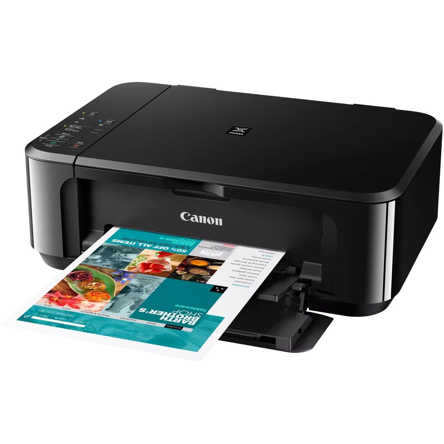 T Canon PIXMA MG3650S Tintenstrahldrucker 3in1/A4/WLAN/WiFi/Duplex Schwarz