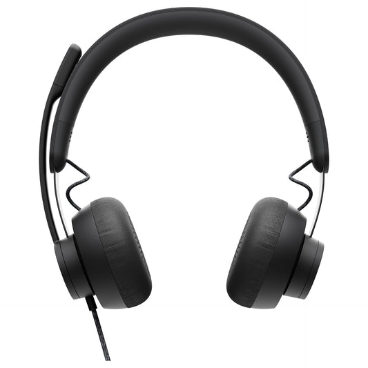 Logitech Headset Zone Wired MSFT Teams on Ear kanbelgebunden USB-C Gray