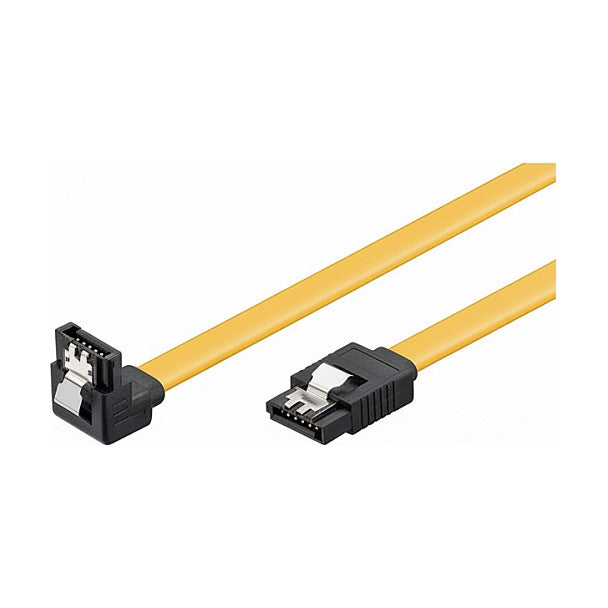 SATA III 0,3m 90° mit Clip