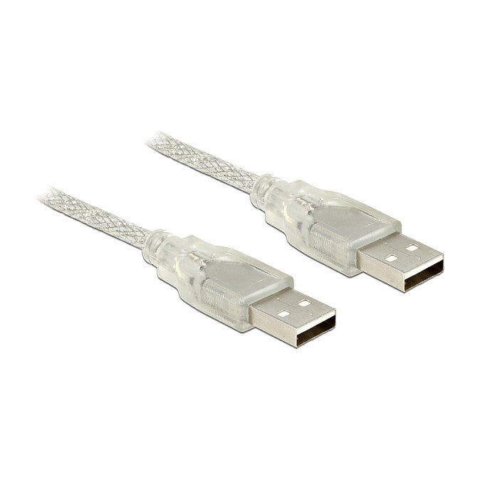 USB2.0 A-A (ST-ST) 1m DeLOCK Transparent