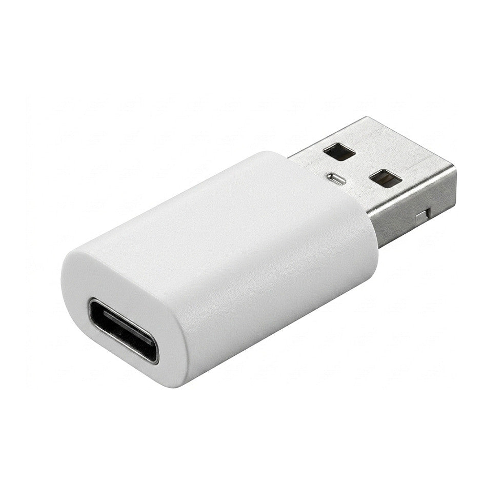 USB 2.0 A - C (Stecker - Buchse) Adapter weiß