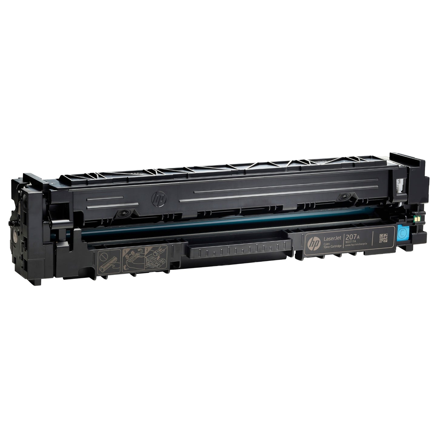 HP Toner 207A W2211A Cyan bis zu 1.250 Seiten