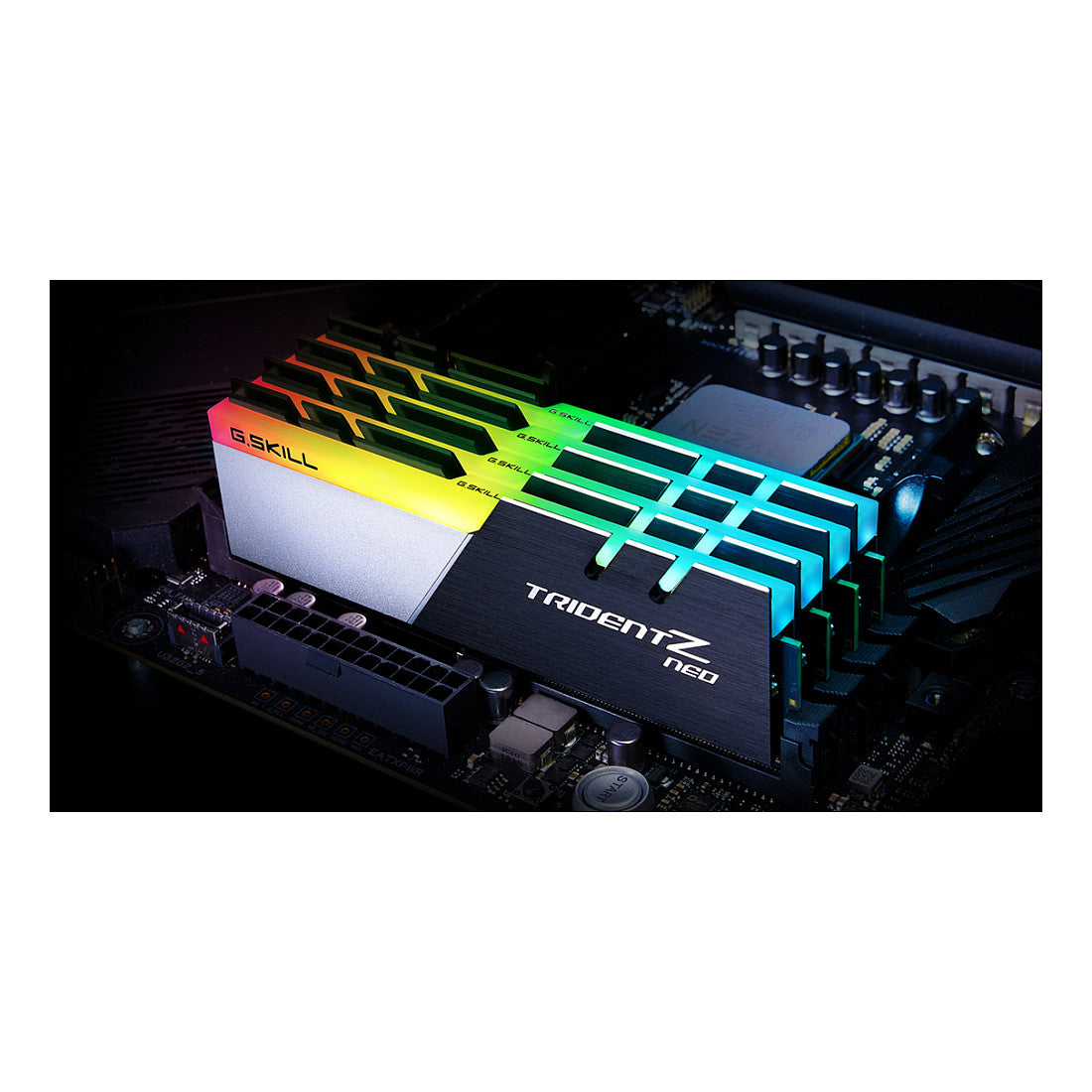 3600 G.Skill TridentZ Neo Series Kit 4x 32GB CL18 Black/Silver RGB