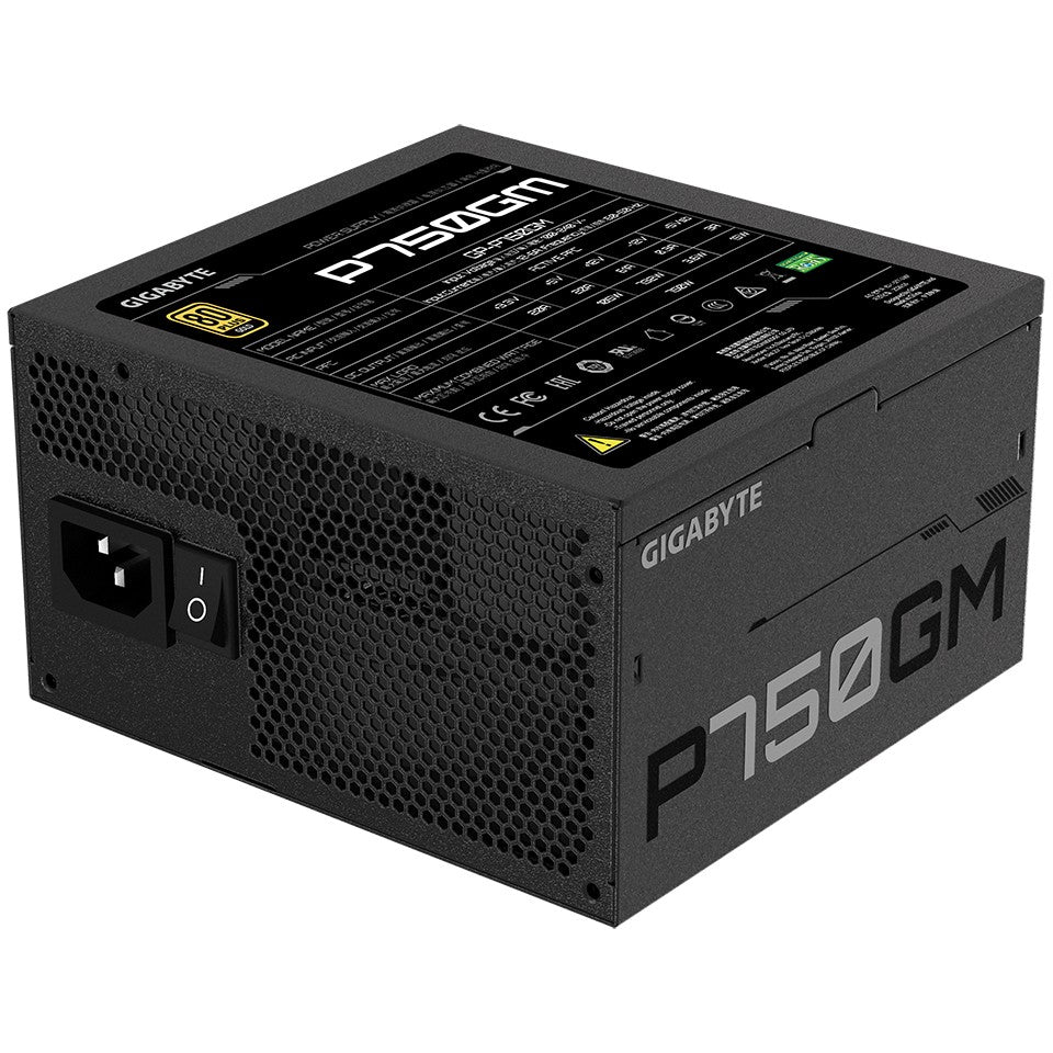 750W Gigabyte P750GM | 80+ Gold Kabelmanagement