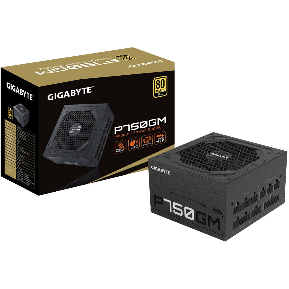 750W Gigabyte P750GM | 80+ Gold Kabelmanagement