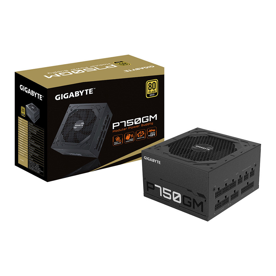 750W Gigabyte P750GM | 80+ Gold Kabelmanagement