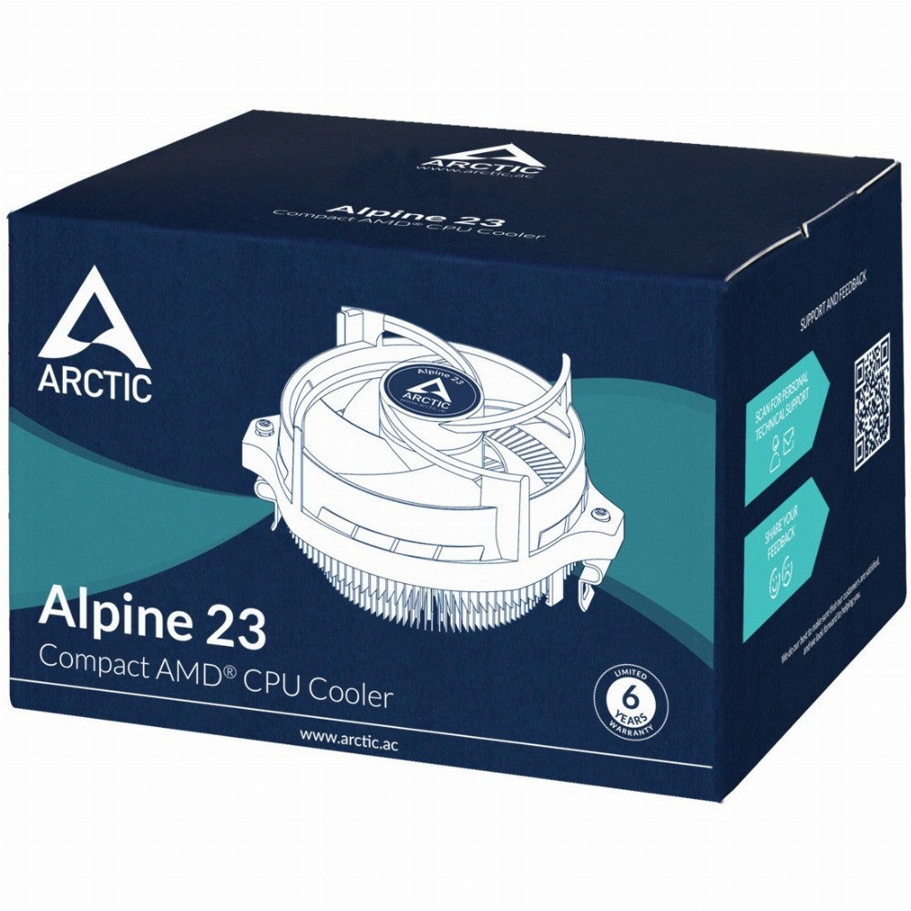 K Cooler AMD Arctic Alpine 23 |AM4, AM5