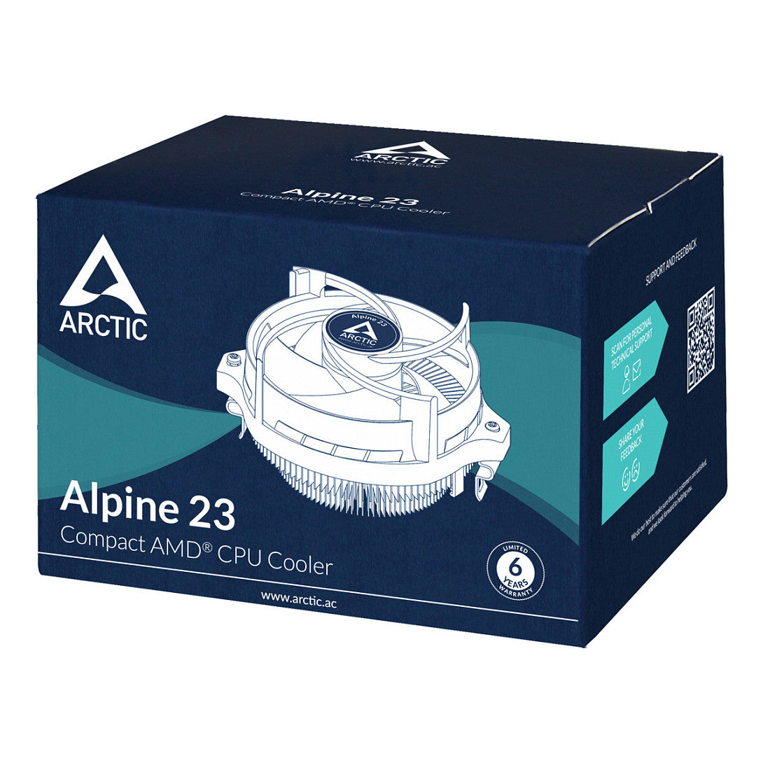K Cooler AMD Arctic Alpine 23 |AM4, AM5